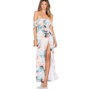 Lovers + Friends‎ Anemone Floral Strapless Maxi Dress